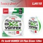 Fir textil Lucky John  Vanrex MICRO GAME X4 BRAID Fluo Green