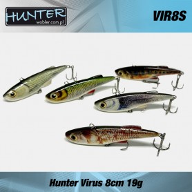 HUNTER VIRUS VOBLER 80MM 19GR/SINKING