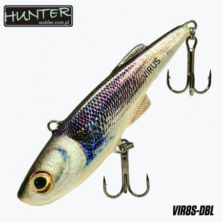HUNTER VIRUS VOBLER 80MM 19GR/SINKING