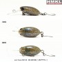 HMKL INCH Crank MR SS 25mm - 1.9g