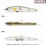 HMKL ALIVE BAIT 6.5cm/3.0g SP - N/GHOST AYU