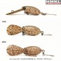HMKL Inch Crank 2.5cm/1.8G DR - CLUSTER BROWN G