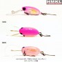 HMKL Inch Crank 2.5cm/1.8G DR - PINK & GOLD