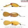 HMKL Inch Crank 2.5cm/1.8G DR Floating