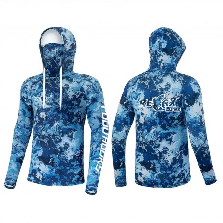 Bluza UV Relax Lures Camo Grey