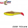 Diamond Shad 9cm TriColourc Relax (10buc/plic)