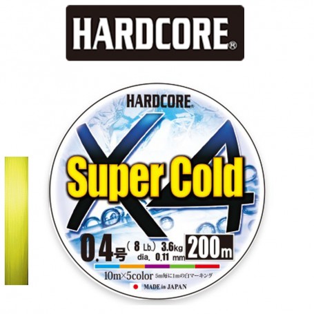 HARDCORE SUPER COLD X4 150m Hi-Vis Yellow