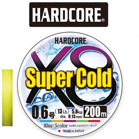 HARDCORE SUPER X8 150m Hi-Vis Yellow
