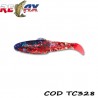 Diamond Shad 9cm TriColourc Relax (10buc/plic)