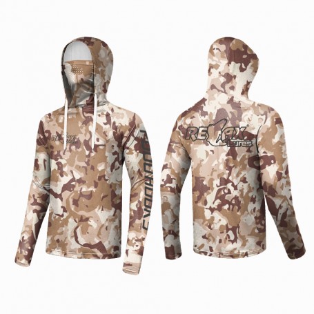 Bluza UV Relax Lures Camo Grey