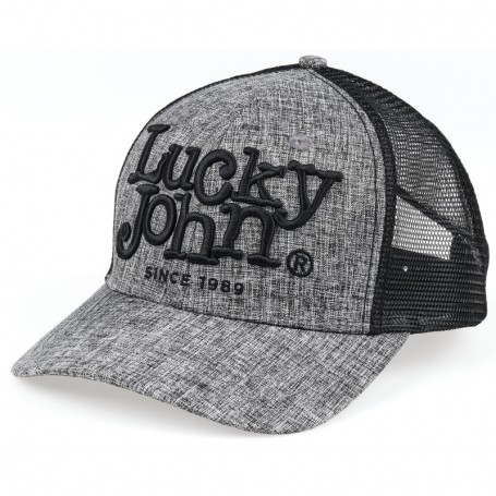 Sapca Lucky John rosu/negru