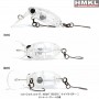 HMKL INCH CRANK UNE-R 25mm - NIGHT RIDER