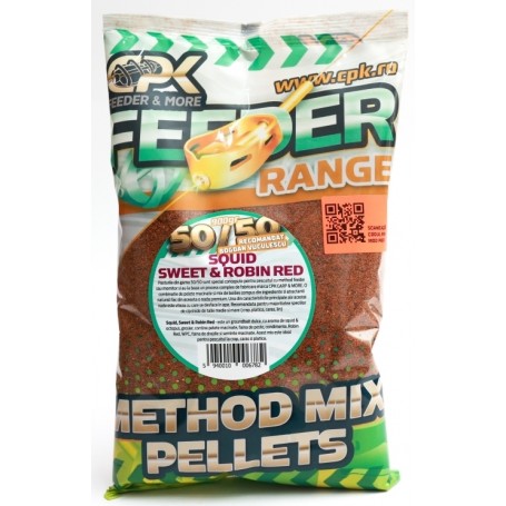 Groundbait CPK 50/50 Feeder, 900g - Squid & Robin Red