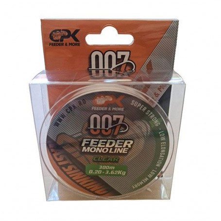 Fir monofilament CPK Feeder Monoline Clear, 300m