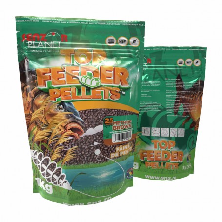Senzor TOP FEEDER PELLETS METHOD BROWN (MARO) 2.5mm 1kg