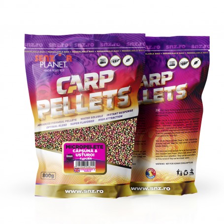 Senzor MICROPELETE 2 mm CAPSUNA & USTUROI (MIX CULORI) 800g