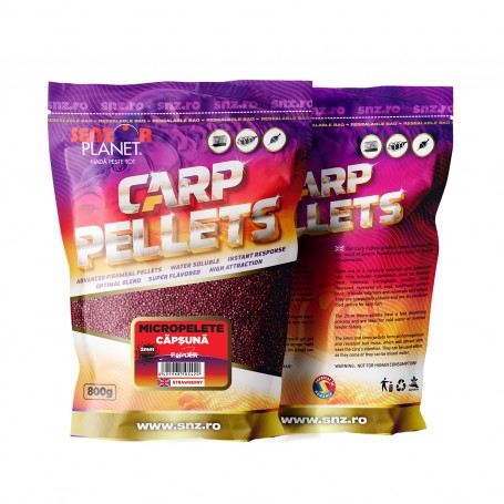 Senzor MICROPELETE 2 mm CAPSUNA (ROSU) 800g
