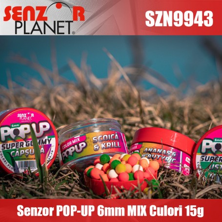 Senzor POP-UP 6mm CAPSUNA (MIX CULORI) 15g