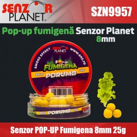 Senzor POP-UP FUMIGENA 8mm CAPSUNA (ROSU) 25g