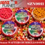 Senzor WAFTERS DUMBELLS PENTRU BANDA CAPSUNA & USTUROI (MIX CULORI) 4-5mm 15g