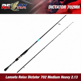 Lanseta Relax Dictator 702 MEDIUM HEAVY 2.13m 10-35g	