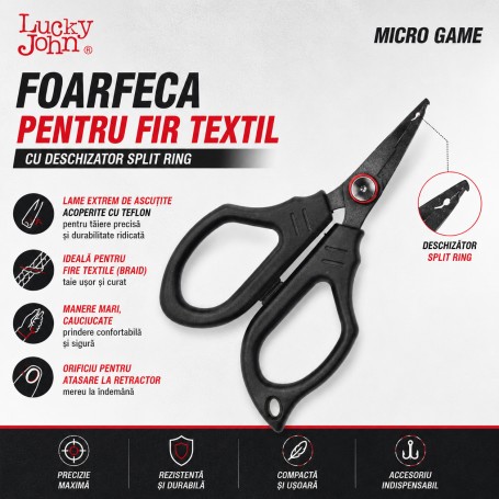 Foarfeca pentru Fir Textil Lucky John