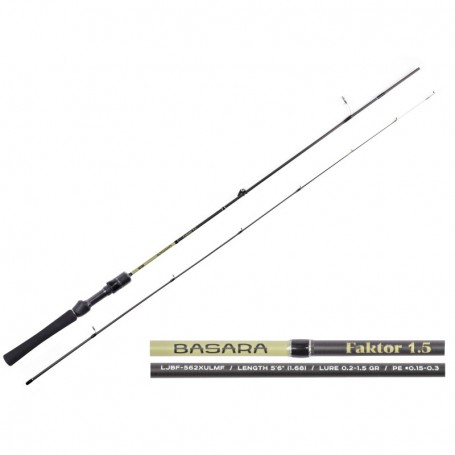 Lanseta Spinning Lucky John Basara Faktor 2 (1.68m / 0.3-2g)