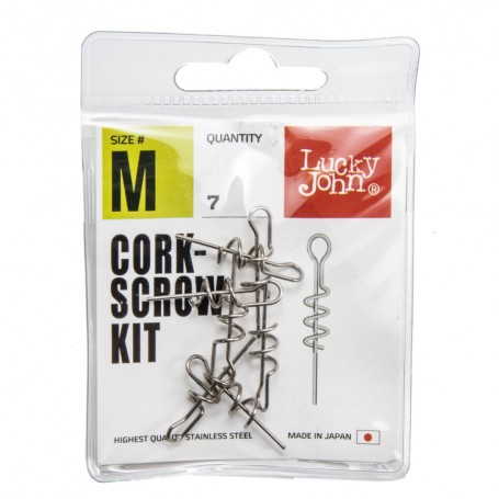 Spirala pentru Naluci Soft Lucky John Corkscrow Kit