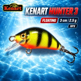Vobler Hunter Floating 3cm/2,5g Kenart