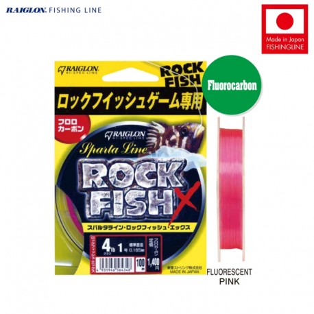 Raiglon Sparta Line Rockfish X Fluorocarbon 100m