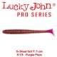 Lucky John S-Shad Tail 7.1 CM (7buc/plic)
