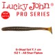 Lucky John S-Shad Tail 7.1 CM (7buc/plic)