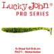 Lucky John S-Shad Tail 9.6 CM (5buc/plic)