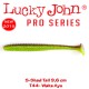 Lucky John S-Shad Tail 9.6 CM (5buc/plic)